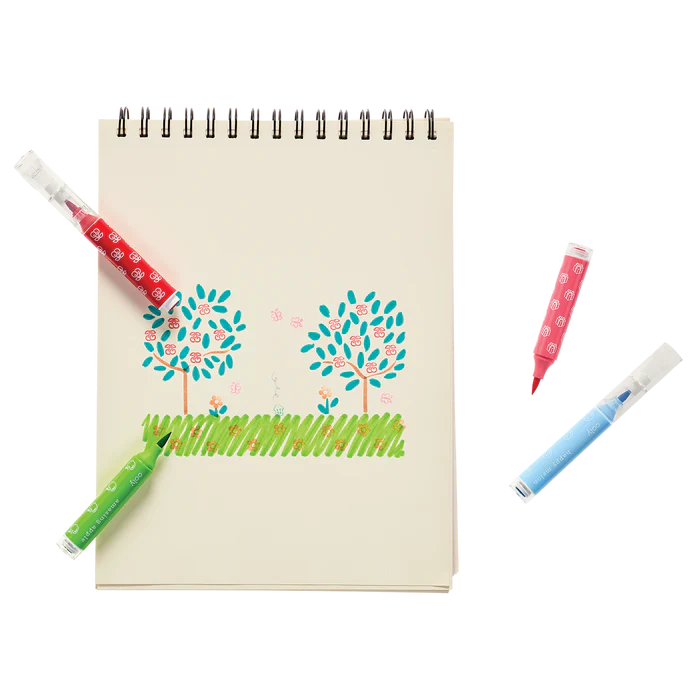 Stampables Double-Ended Stamp &amp; Brush Markers - Set of 18