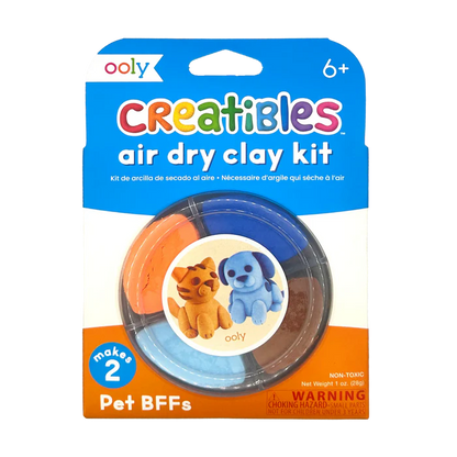 Creatibles Mini Air Dry Clay Kit - Pet Pals