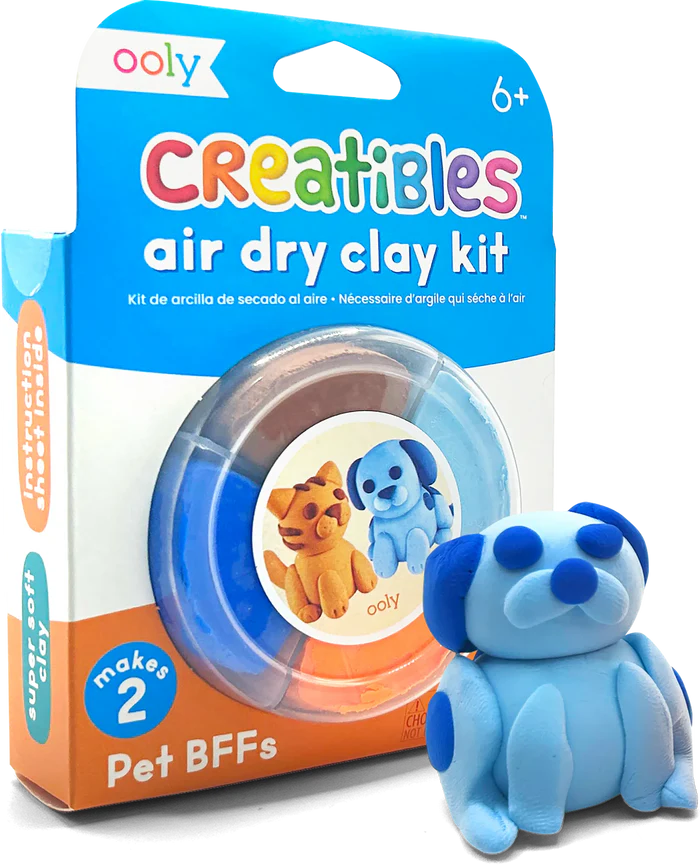 Creatibles Mini Air Dry Clay Kit - Pet Pals