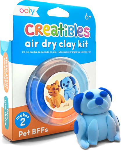 Creatibles Mini Air Dry Clay Kit - Pet Pals