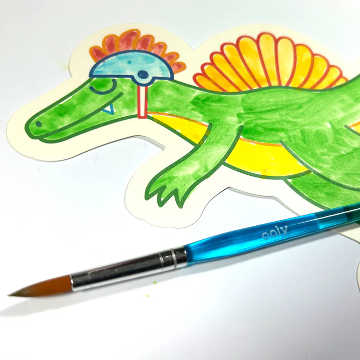 Playful Painters Easy Watercolor Painting Kit - Chills &amp; Thrills Dinos