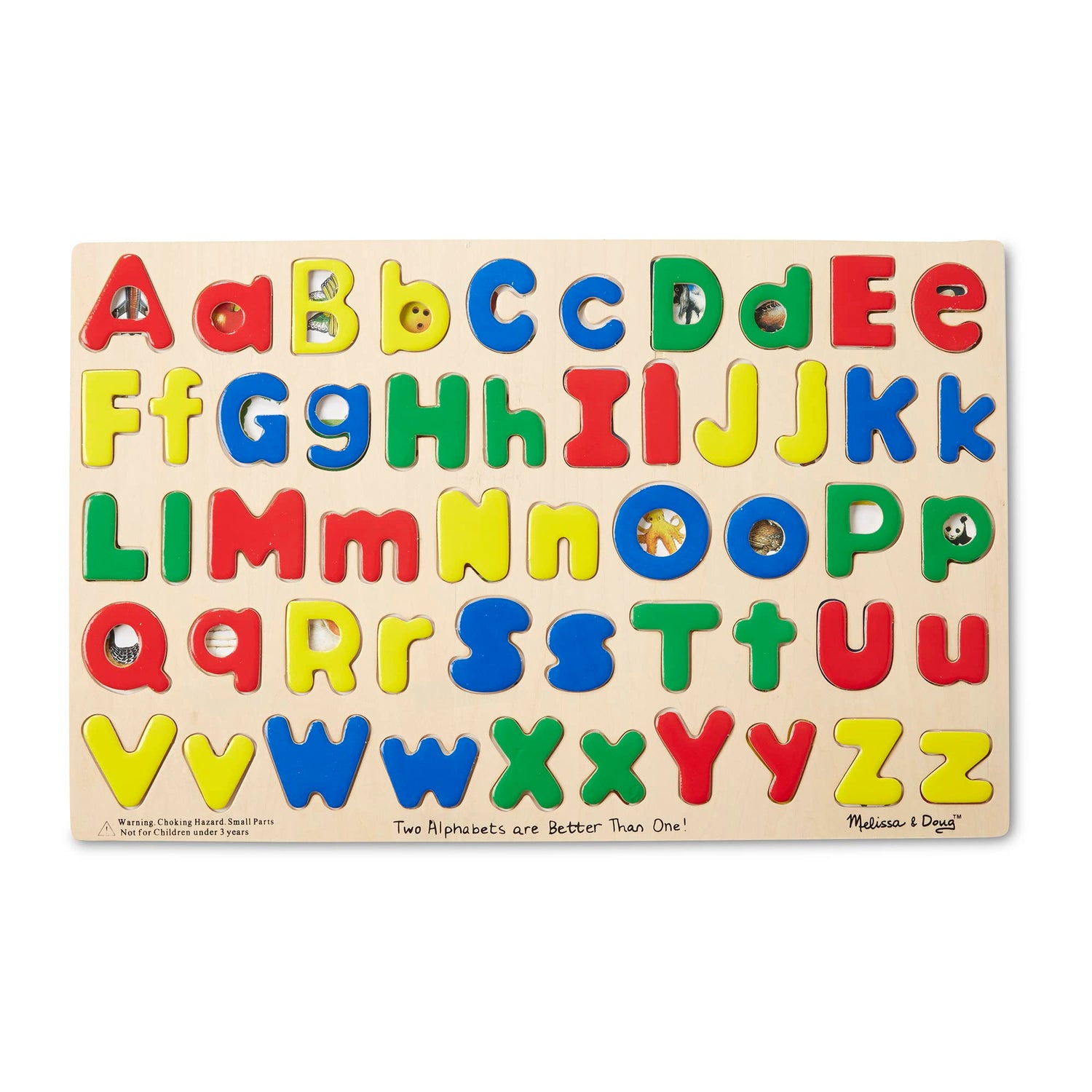 Upper &amp; Lower Case Alphabet Puzzle