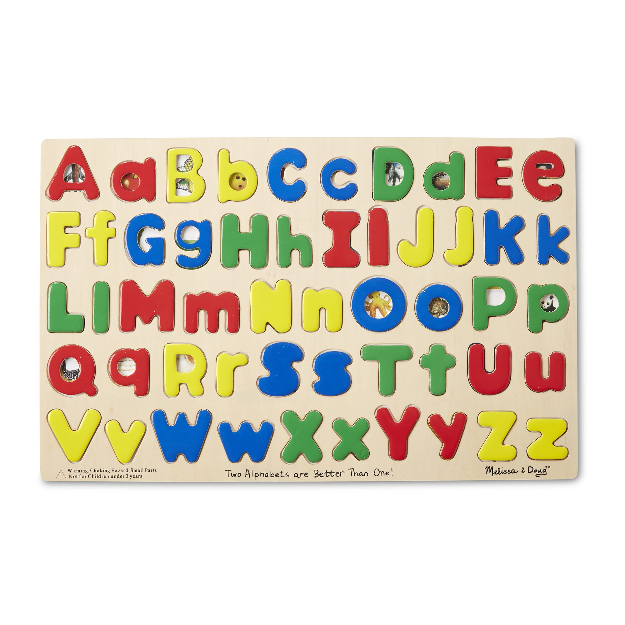 Upper &amp; Lower Case Alphabet Puzzle