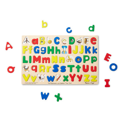 Upper &amp; Lower Case Alphabet Puzzle