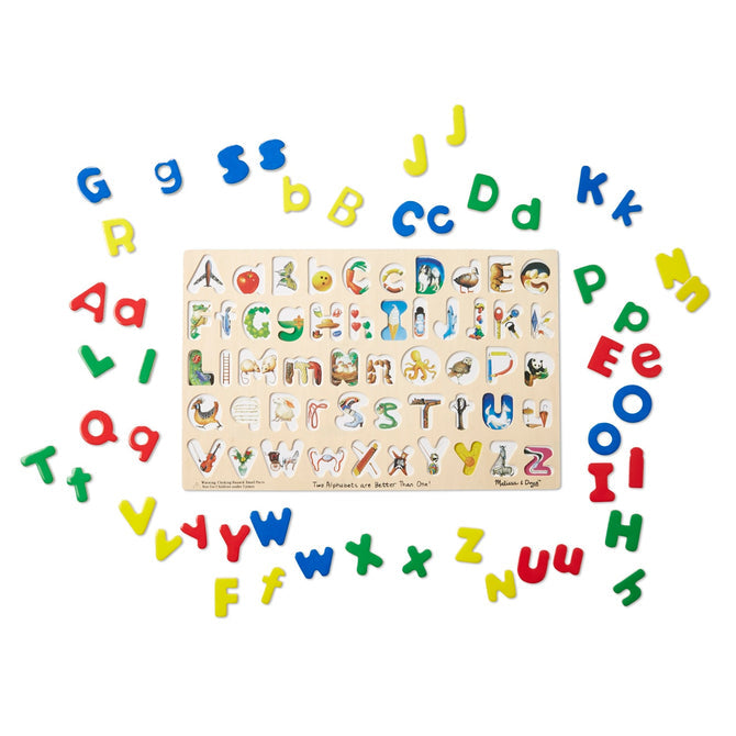 Upper &amp; Lower Case Alphabet Puzzle