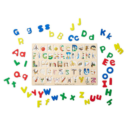 Upper &amp; Lower Case Alphabet Puzzle