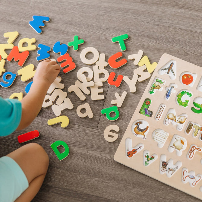 Upper &amp; Lower Case Alphabet Puzzle