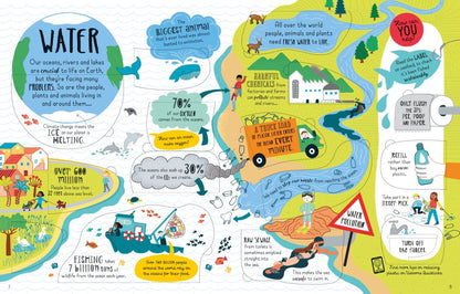 Lift-the-Flap Looking After Our Planet Harcover Book