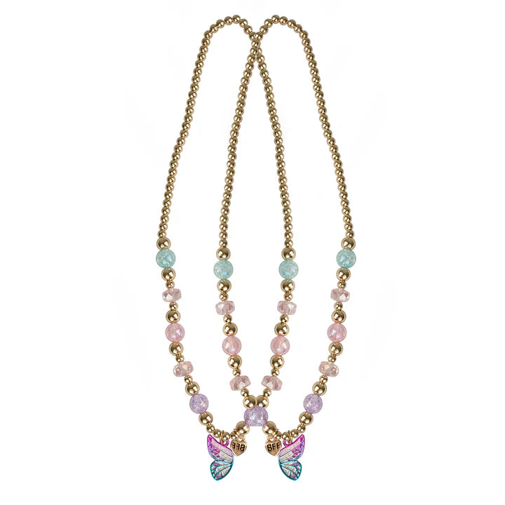 BFF Necklace Set: Butterfly Wishes