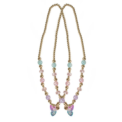 BFF Necklace Set: Butterfly Wishes