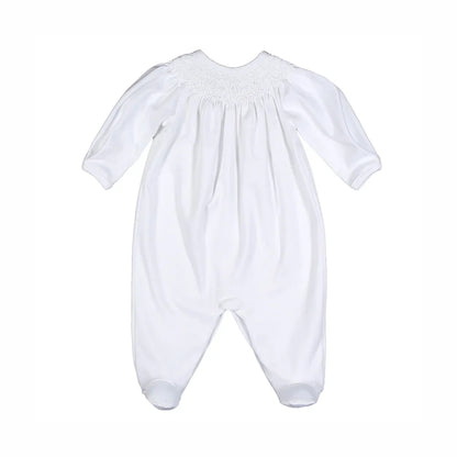 White Smocked Bishop Footie