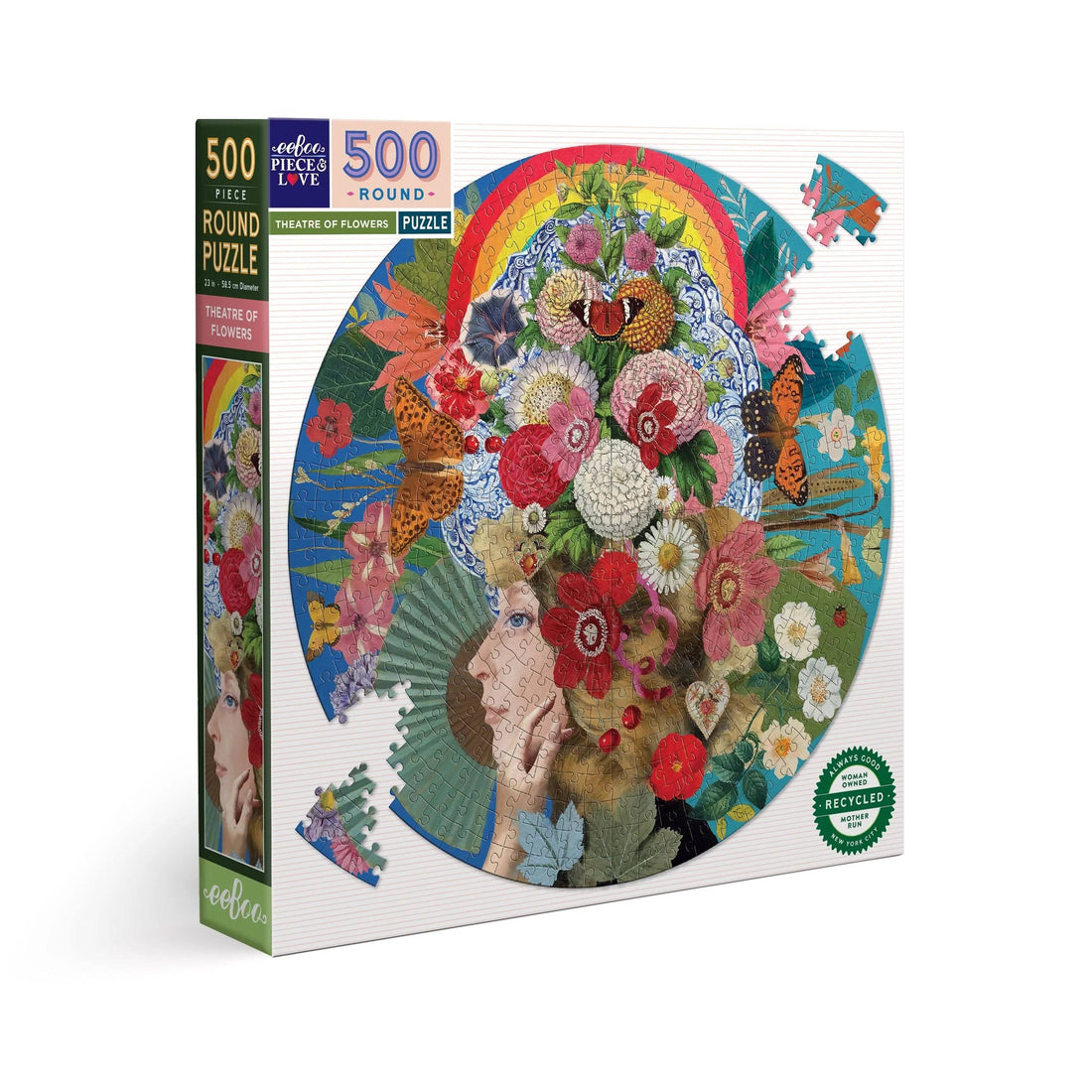 Theatre of Flowers 500 Piece Puzzle