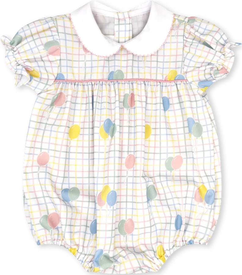 Charleston Bubble Party Time Balloon Plaid