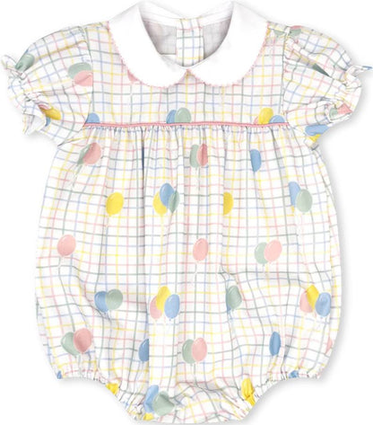Charleston Bubble Party Time Balloon Plaid