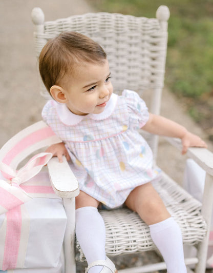 Charleston Bubble Party Time Balloon Plaid