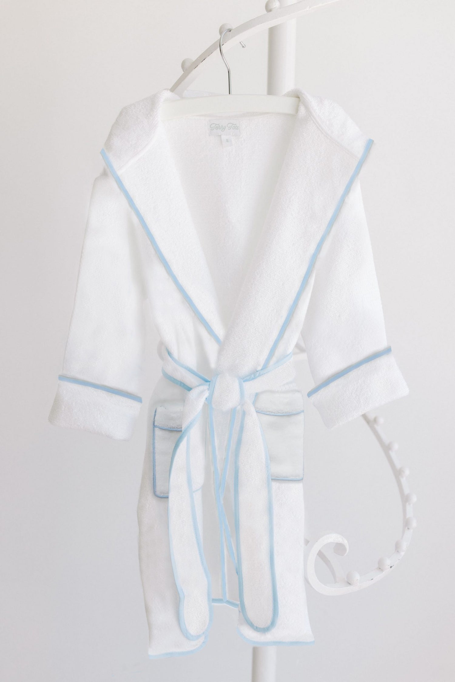 Blue Scallops Bathrobe