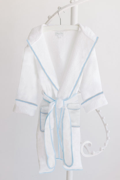 Blue Scallops Bathrobe