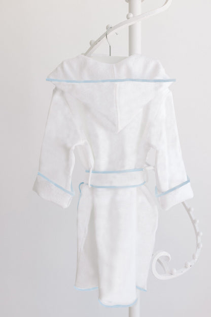 Blue Scallops Bathrobe