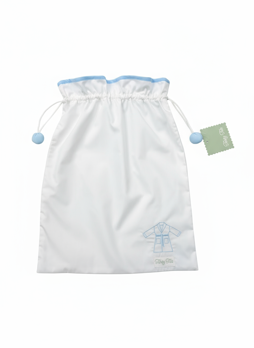 Blue Scallops Bathrobe