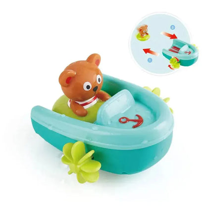 Tubing Pull-Back Boat Bath Toy