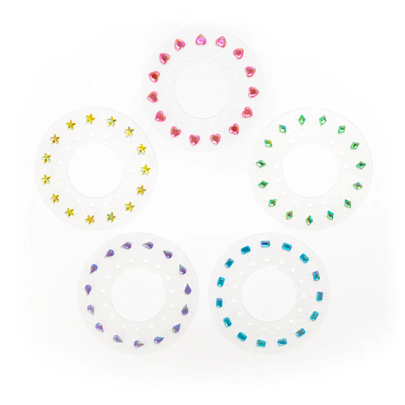 blinger® Sparkle Collection Refill Pack with 75 Colorful Hair-Safe Gems