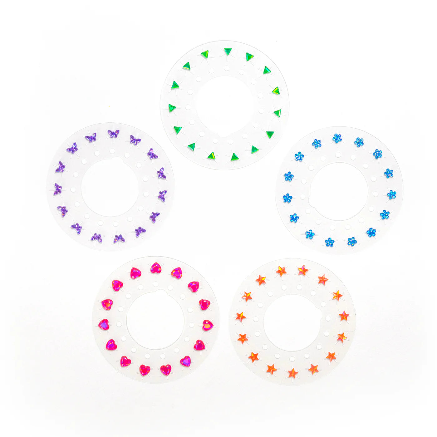 blinger® Sparkle Collection Refill Pack with 75 Colorful Hair-Safe Gems