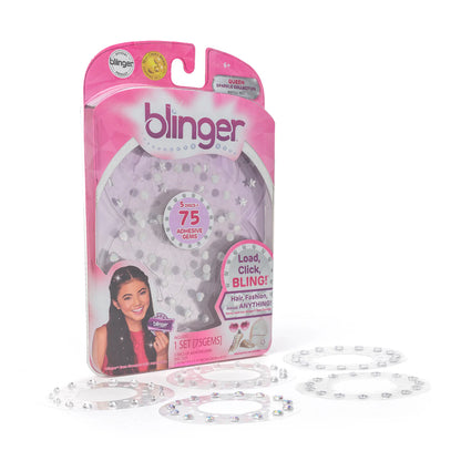 blinger® Sparkle Collection Refill Pack with 75 Colorful Hair-Safe Gems