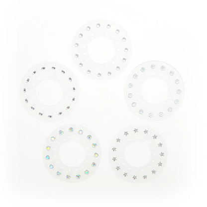 blinger® Sparkle Collection Refill Pack with 75 Colorful Hair-Safe Gems