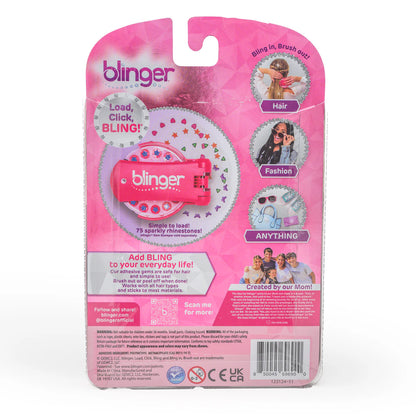 blinger® Sparkle Collection Refill Pack with 75 Colorful Hair-Safe Gems