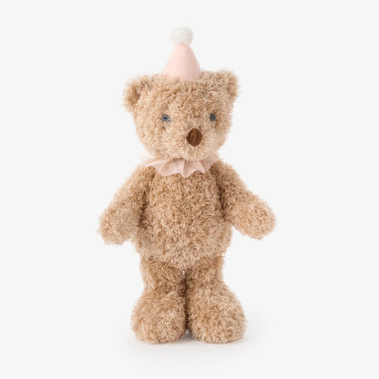 Pink Birthday Bear w/ Gift Box