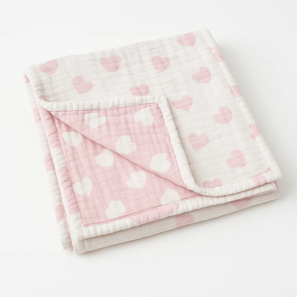 Hearts Baby Blanket