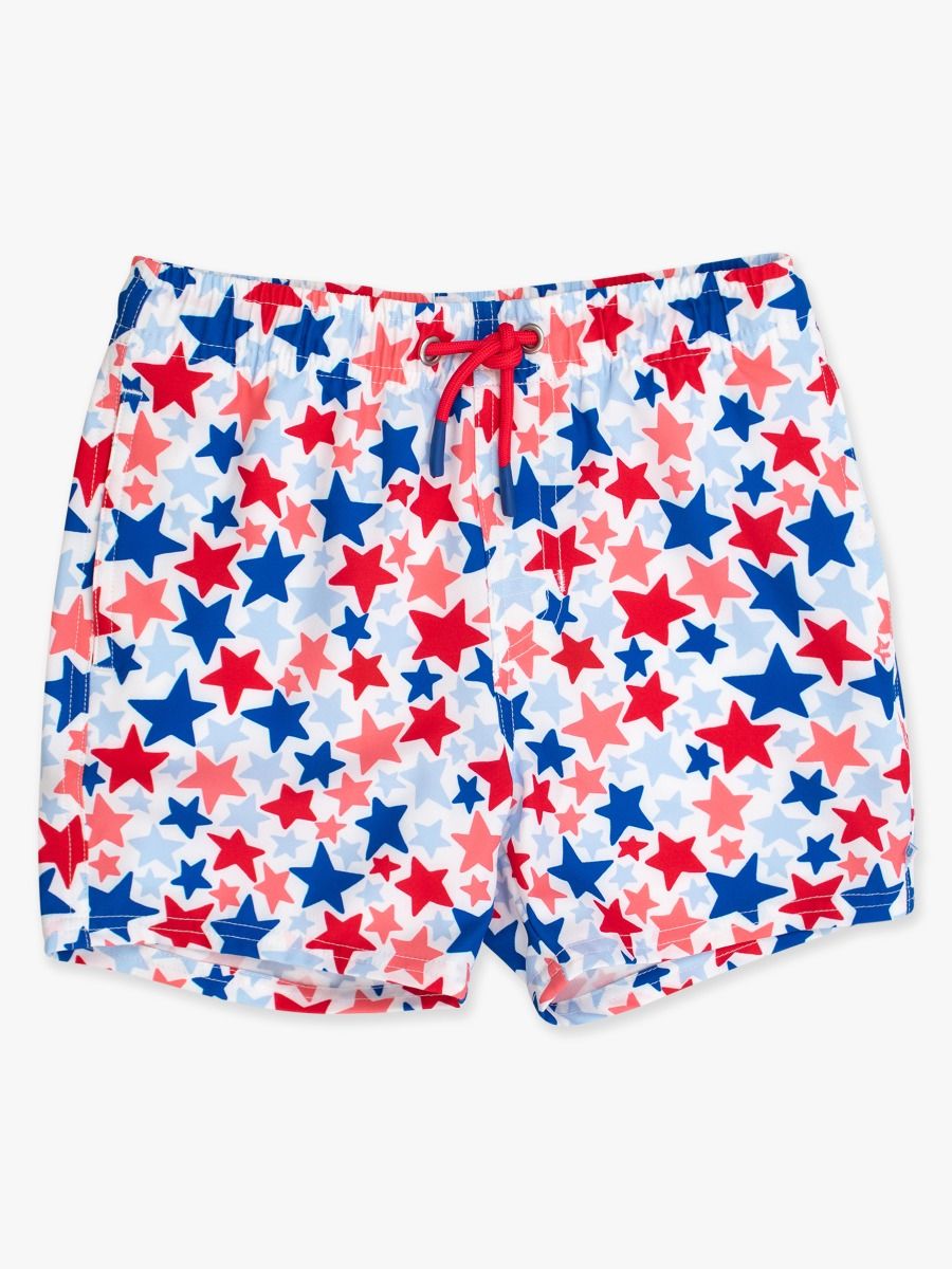 Star-Spangled Performance Hybrid Swim Trunks
