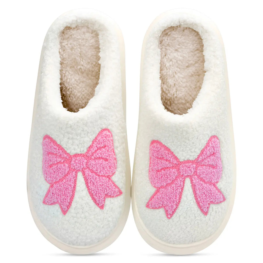 Cozy Bow Slippers