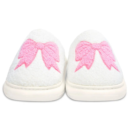 Cozy Bow Slippers