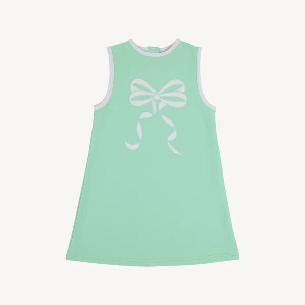Sleeveless Elizas Appliqué Dress
