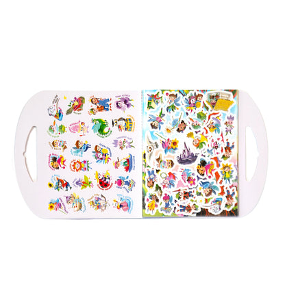 This surprising array of magical creatures will inspire imaginative sticker-play for all ages, featuring vivid artwork by Linda Bleck enhanced with beautiful holographic foil. Over 200 stickers!