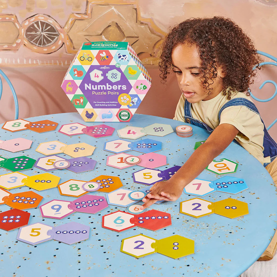Number Hexagon PuzzPairs