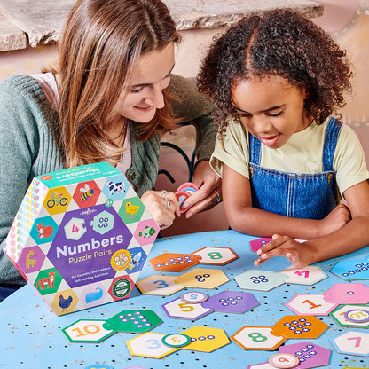 Number Hexagon PuzzPairs