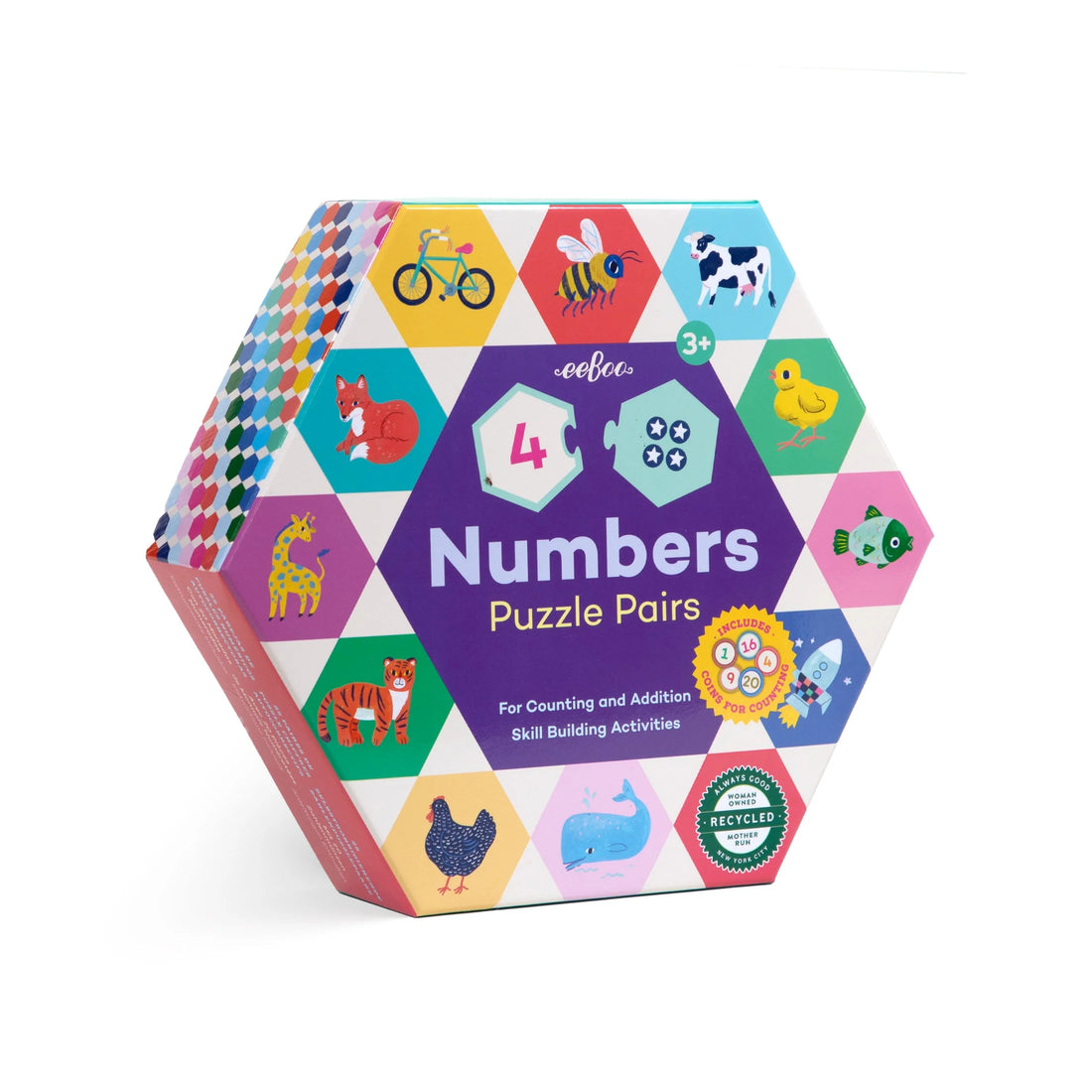 Number Hexagon PuzzPairs