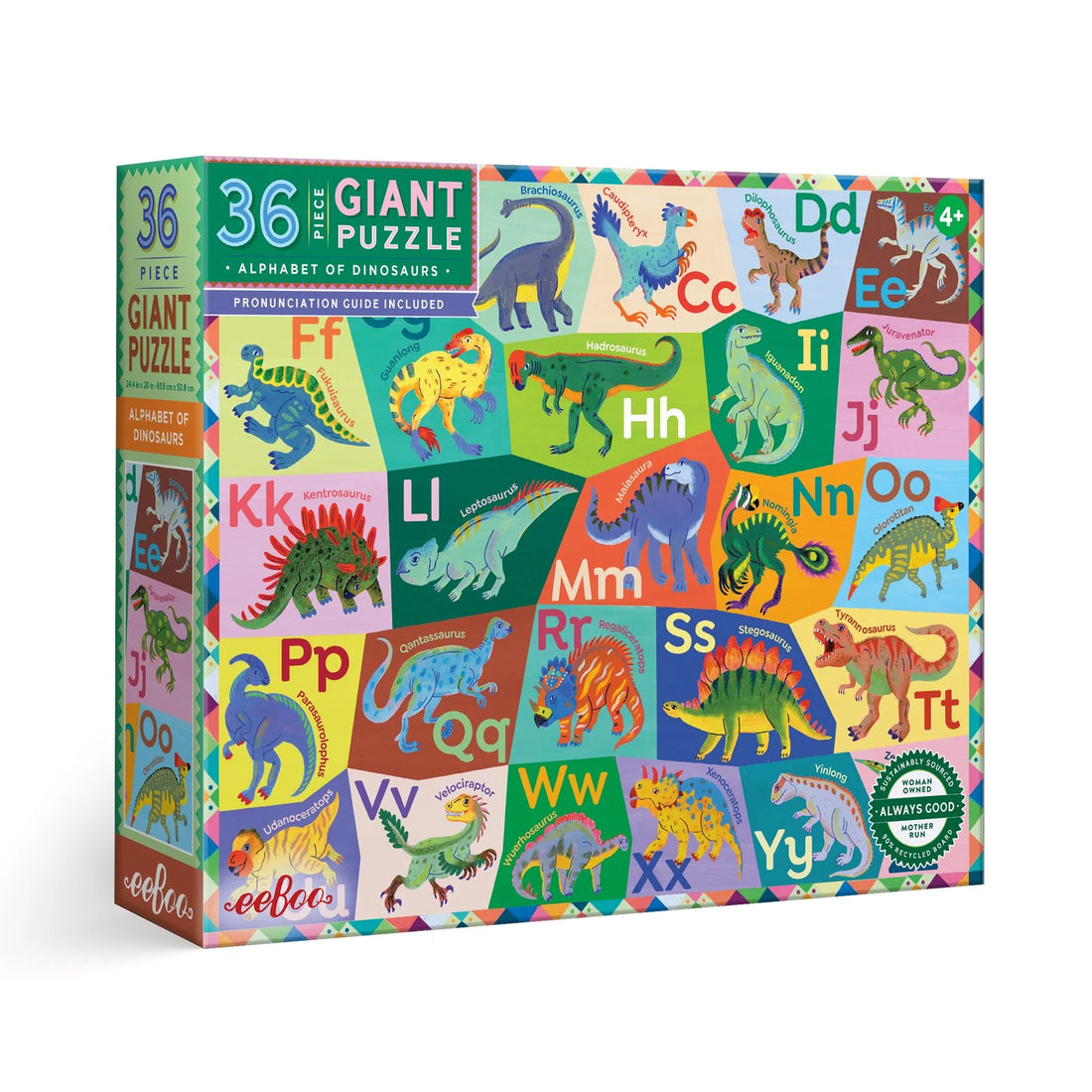 Alphabet of Dinosaurs Giant Puzzle