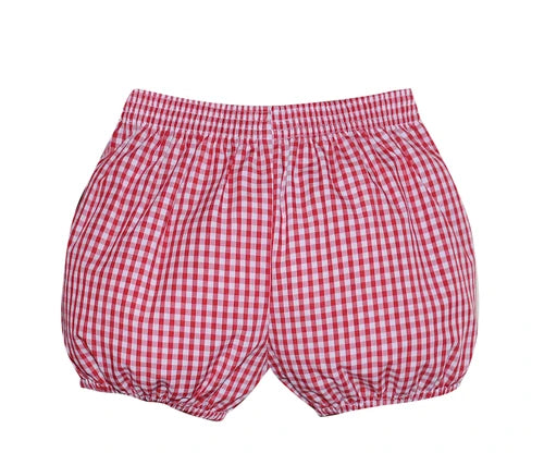 Red Square Check Bloomer