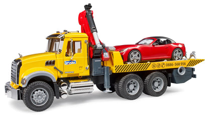 Mack Granite Tow Truck w Roadster