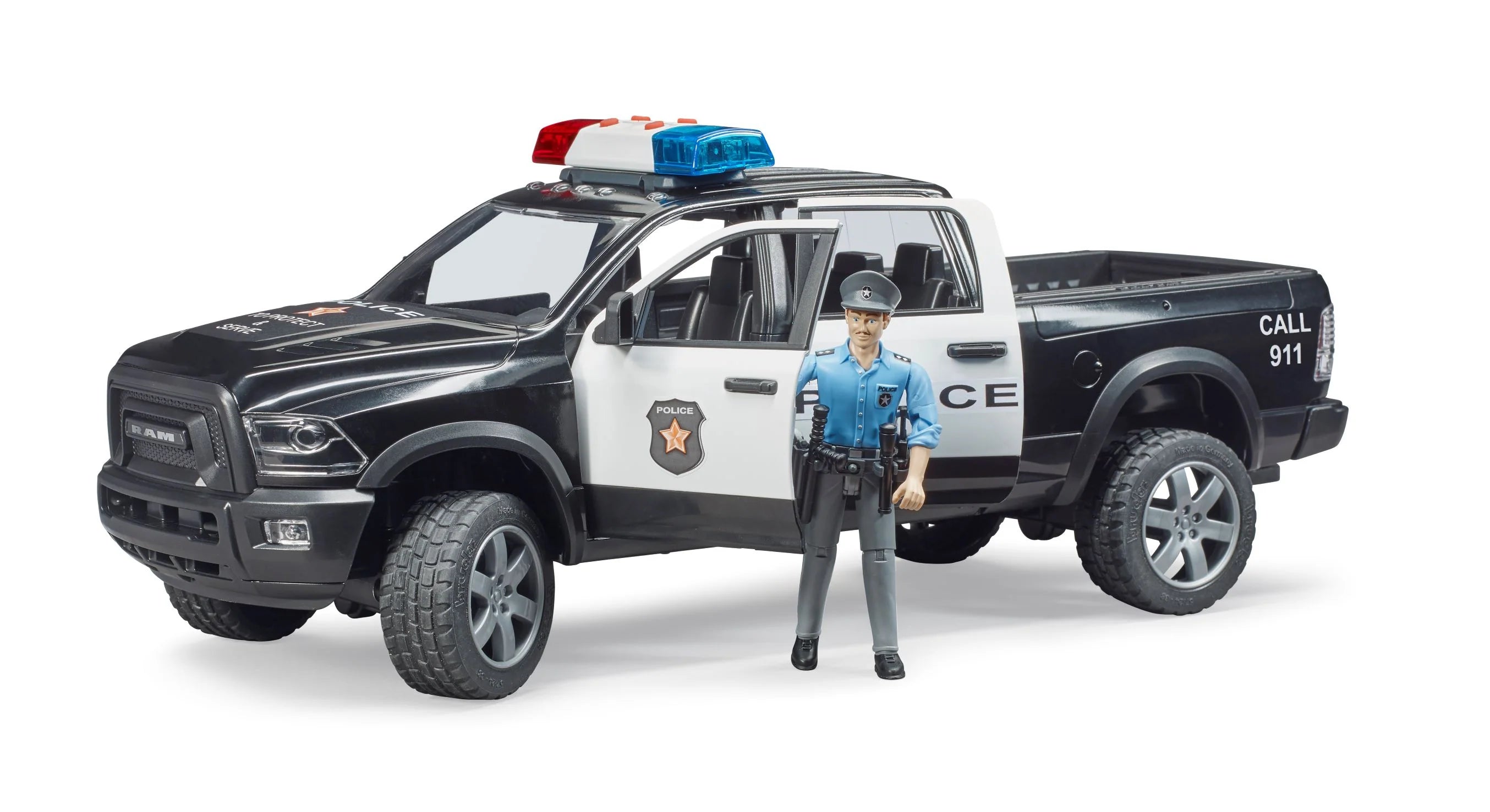 Police Ram 2500 w Policeman + L/S Module