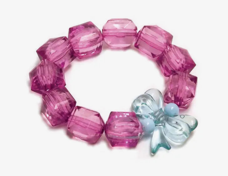 Rock Candy Bracelet with Bow