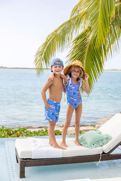 Ruehling Ruffle Bathing Suit