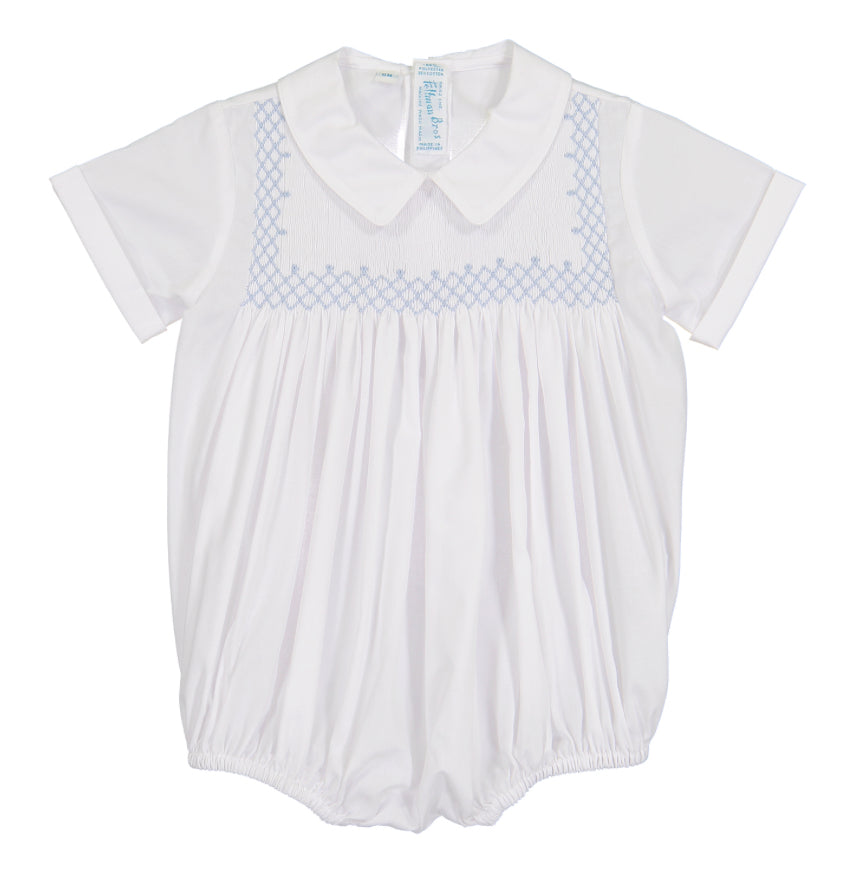 Vintage Smocked Bodice Creeper