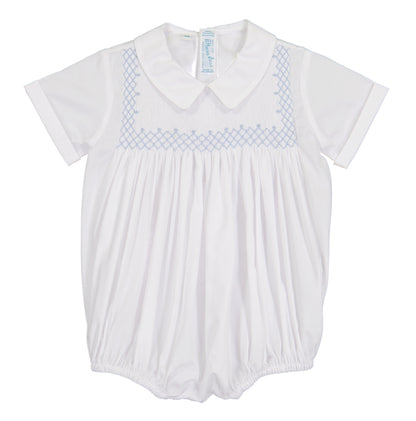 Vintage Smocked Bodice Creeper