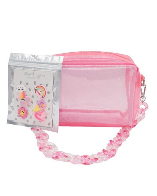 Clear DIY Charm Camera Bag