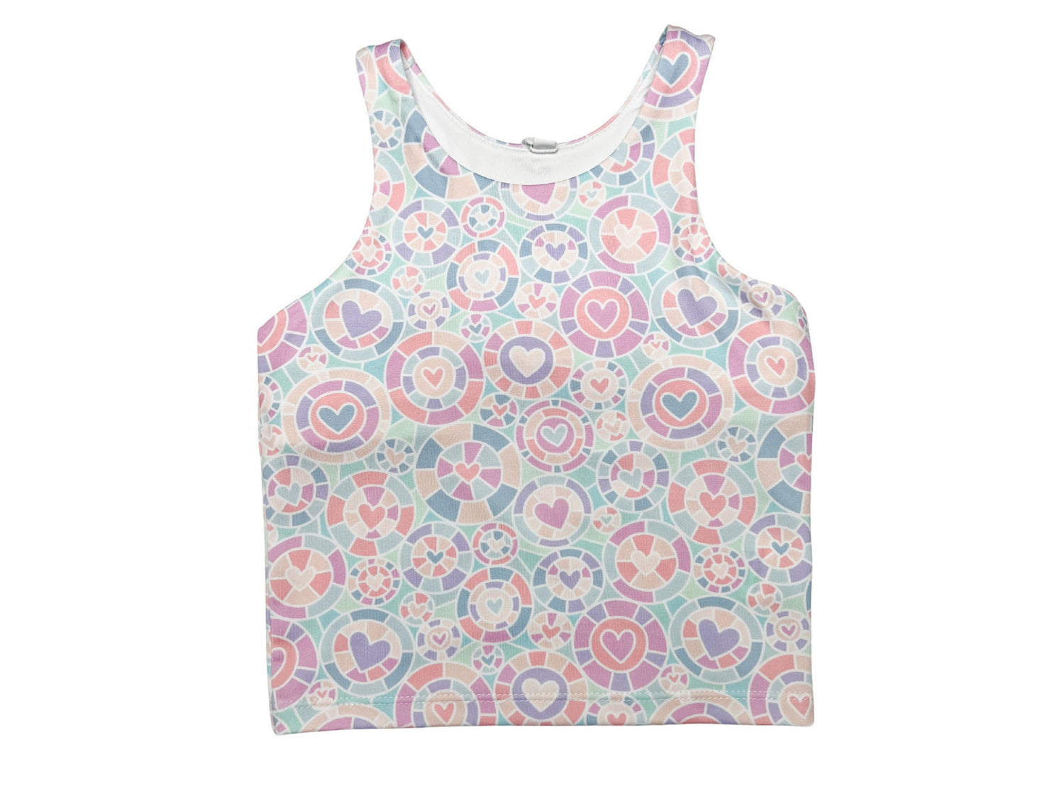 Kalidescope Heart Tank Top