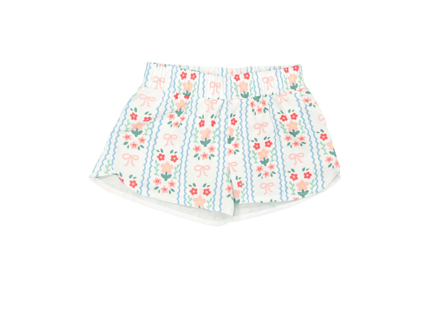 Floral Bow Stretchy Short